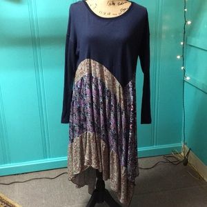 One of a kind "Blue without you" dressie sz large